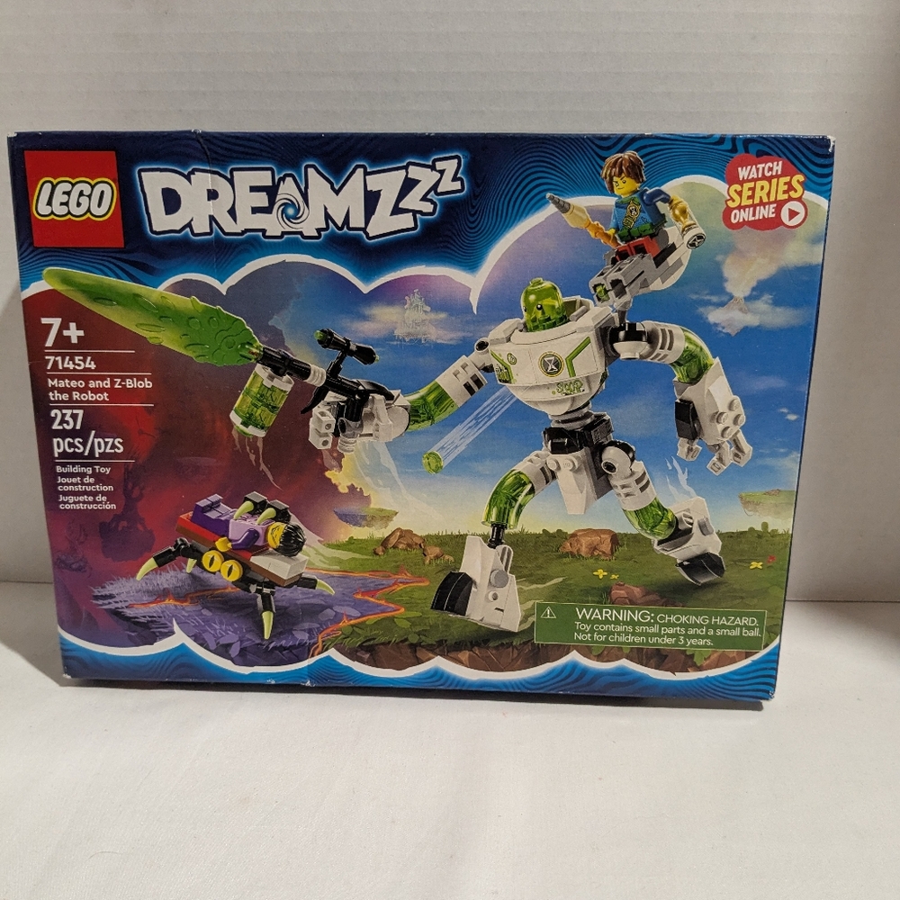 Lego Dreamzzz Mateo And Z Blob The Robot Building Toy Set 71454 New